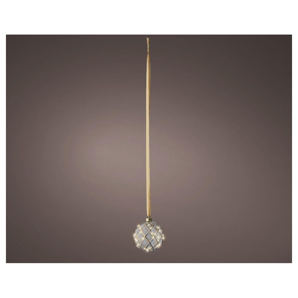 SFERA MICROLED PENDENTE D.14CM. BATTERIA